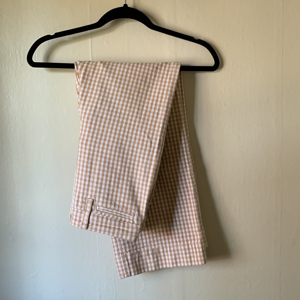COPY - Madewell Gingham Slim Emmett Wide-Leg Crop Pants